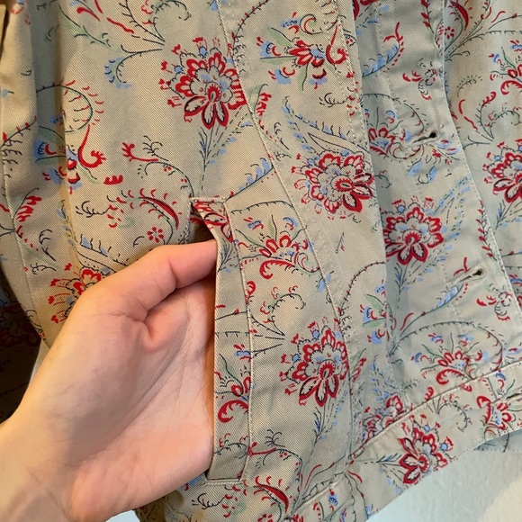 Pendleton Women’s Vintage Denim Jacket, Floral print size M - Picture 7 of 14